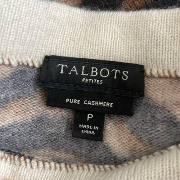 CASHMERE Talbots sweater, small - Picture 3 of 4